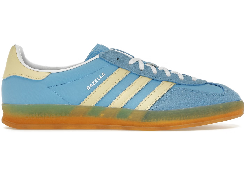 Adidas Gazelle Semi Blue burst
En perfekt sneaker til hverdagen. Skulle du brugen til til inddøres sport erdet den perfekte sneaker ligeså stilet som på gaden
Set fra siden