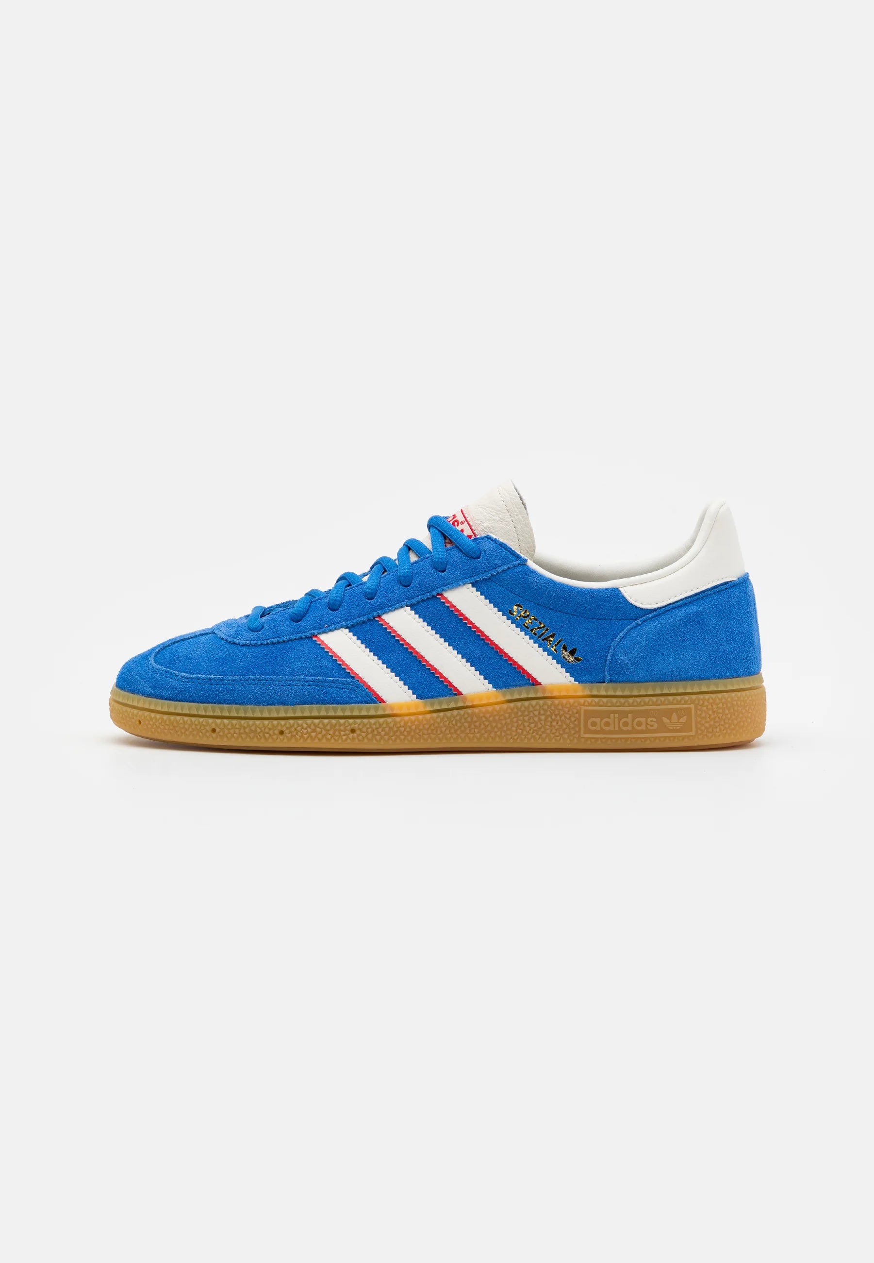 Adidas Handball Spezial Better scarlet Blue
Shop dit næste par Handball Spezial. Disse Handball Spezial, er de perfekte sneaker til enhver lejlighed. Deres elegante design sikre dig en alsidig sneaker. 
Set fra siden