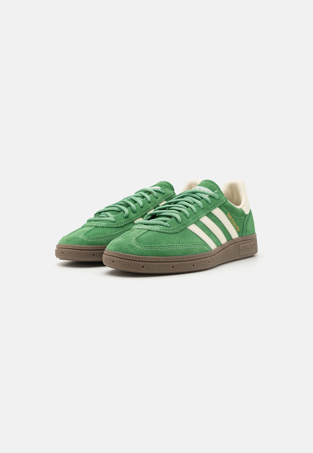 Adidas Handball Spezial Preloved Green
Shop dit næste par Handball Spezial. Disse Handball Spezial, er de perfekte sneaker til enhver lejlighed. Deres elegante design sikre dig en alsidig sneaker. 
Side view both