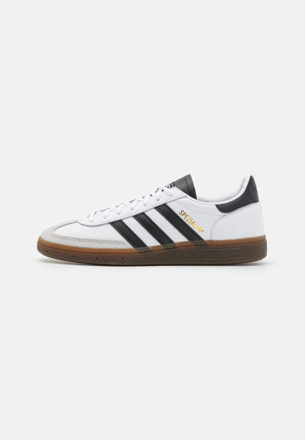 Adidas Handball Spezial White Black Gum
Shop dit næste par Handball Spezial. Disse Handball Spezial, er de perfekte sneaker til enhver lejlighed. Deres elegante design sikre dig en alsidig sneaker. 
side view 