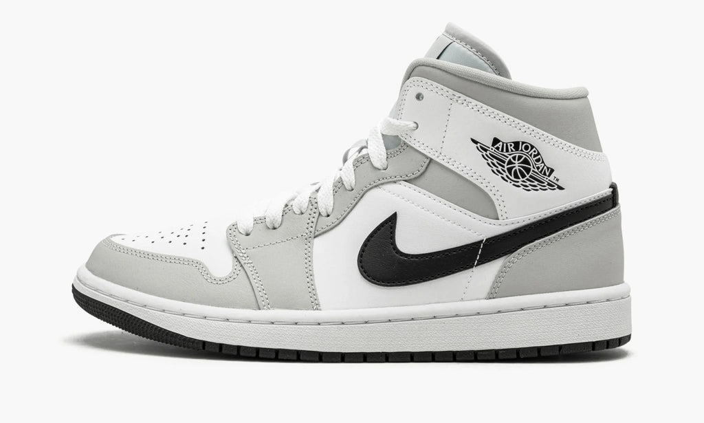 Air Jordan 1 Mid Light Smoke Grey wmns