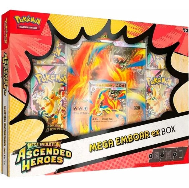 Ascended Heroes Mega Emboar EX Box