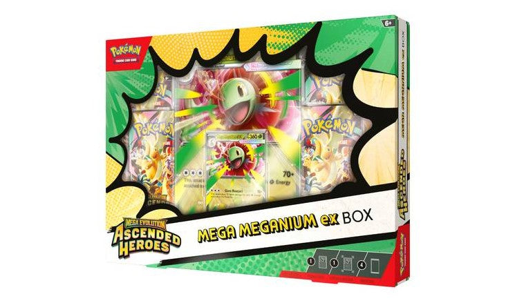 Ascended Heroes Mega Meganium EX Box
