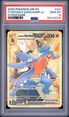2025 POKEMON DRI EN-DESTINED RIVALS #241 CYNTHIA'S GARCHOMP ex HYPER RARE PSA 10