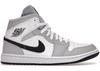 Air Jordan 1 Mid Light Smoke Grey wmns