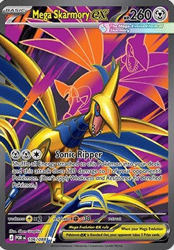 Mega Skarmory ex (POR 106) Perfect Order - Singles
