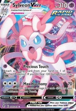 Sylveon VMAX (EVS 075) Evolving Skies - Singles
