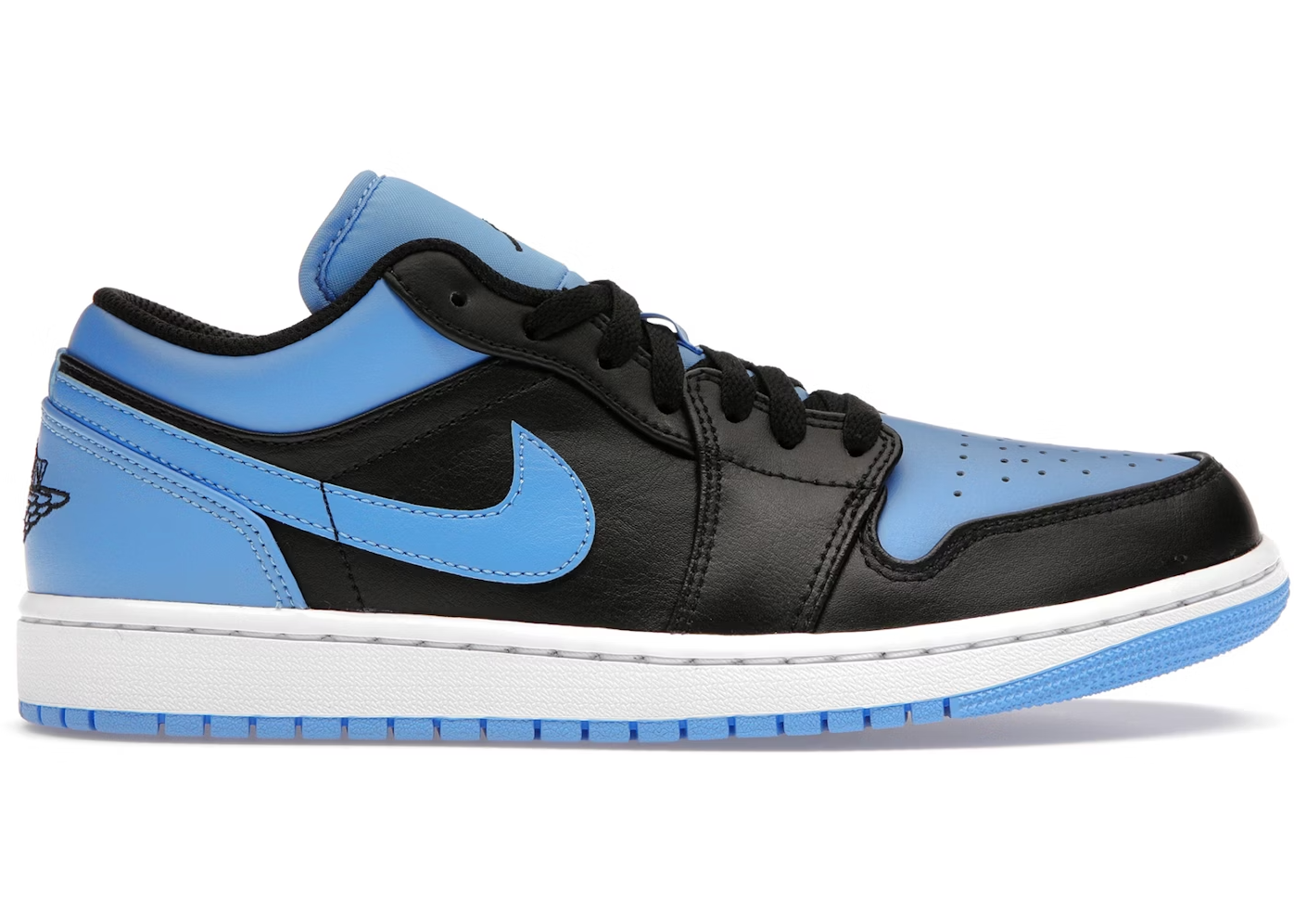 Air Jordan 1 Low Black University Blue