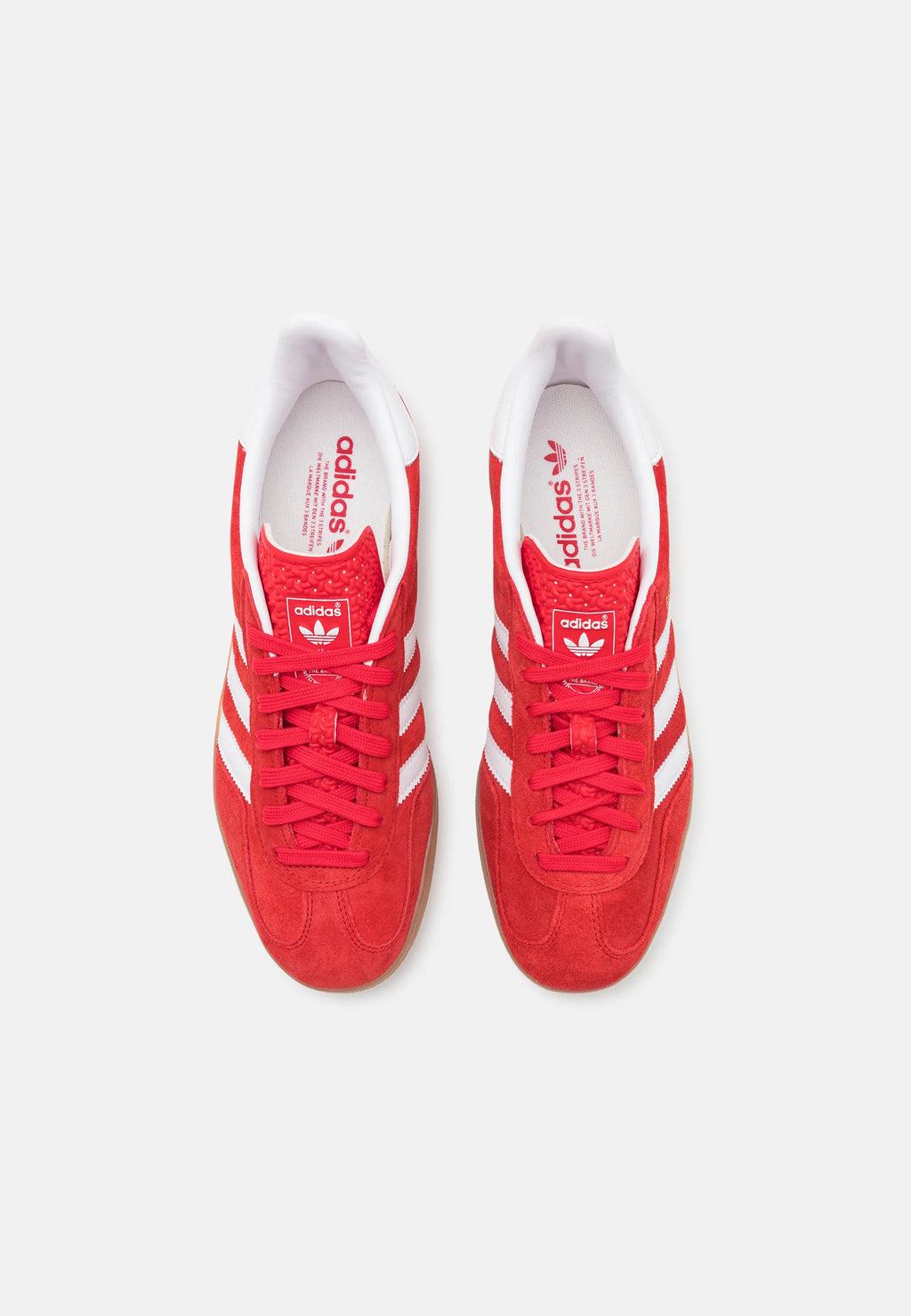 adidas Gazelle Indoor Better Scarlet
Shop den perfekte sneaker. Adidas Gazelle indoor better scarlet, denne sneaker er perfekt til både inddøres brug og perfekt til gadebillet.
set fra toppen