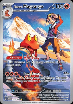 Ethan's Magcargo  (ASC 222) Ascended Heroes - Singles