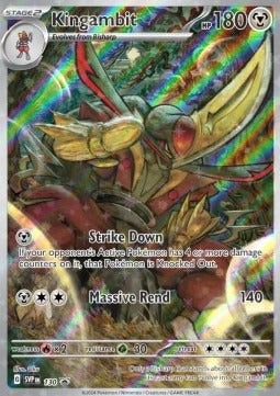 Kingambit  (SVP 130) SV Black Star Promos - Singles