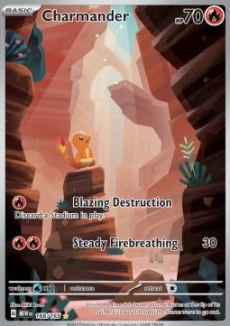 Charmander  (MEW 168) 151 - Singles
