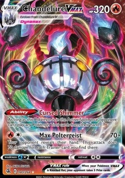 Chandelure VMAX  (FST 040) Fusion Strike - Singles