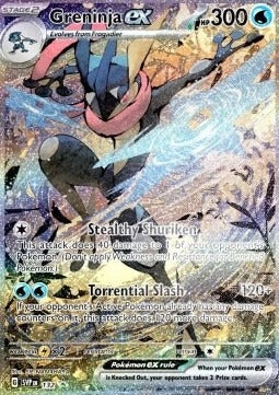 Greninja ex  (SVP 132) SV Black Star Promos - Singles