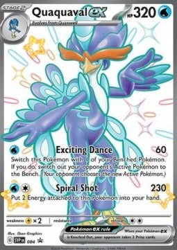 Quaquaval ex  (SVP 084) SV Black Star Promos - Singles
