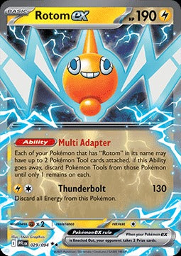Rotom ex  (PFL 029) Phantasmal Flames - Singles