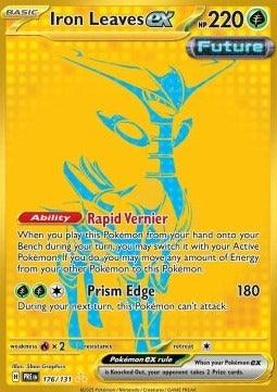 Iron Leaves ex  (PRE 176) Prismatic Evolutions - Singles