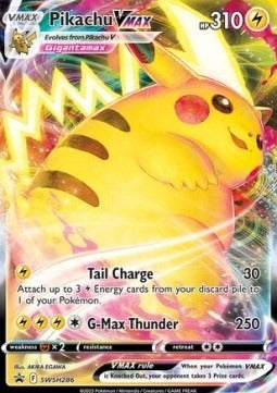 Pikachu VMAX  (SWSH 286) SWSH Black Star Promos - Singles