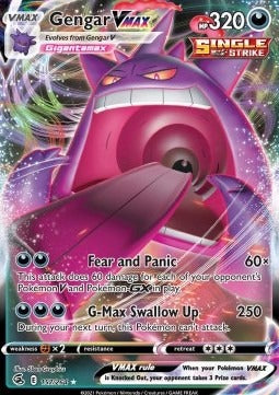 Gengar VMAX  (FST 157) Fusion Strike - Singles