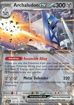 Archaludon ex  (SSP 130) Surging Sparks - Singles