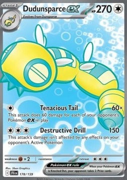 Dudunsparce ex  (JTG 178) Journey Together - Singles