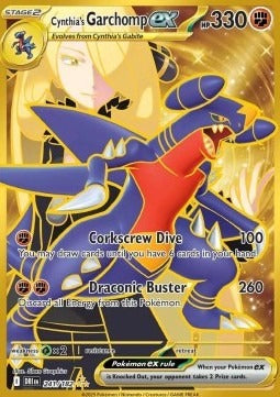 Cynthia's Garchomp ex  (DRI 241) Destined Rivals - Singles