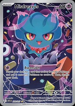 Misdreavus  (ASC 233) Ascended Heroes - Singles