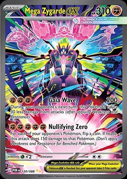 Mega Zygarde ex  (POR 120) Perfect Order - Singles