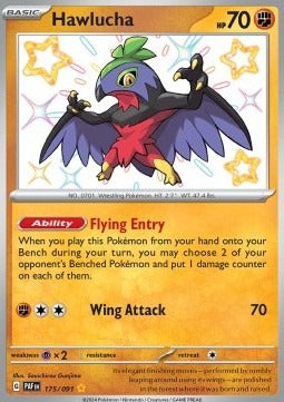 Hawlucha  (PAF 175) Paldean Fates - Singles