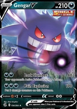 Gengar V  (FST 156) Fusion Strike - Singles