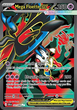 Mega Floette ex  (CRI 101) Chaos Rising - Singles