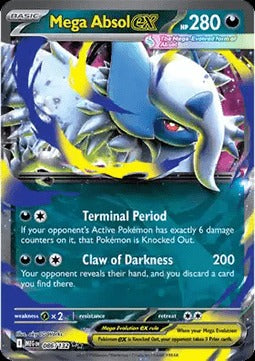 Mega Absol ex  (MEG 086) Mega Evolution - Singles