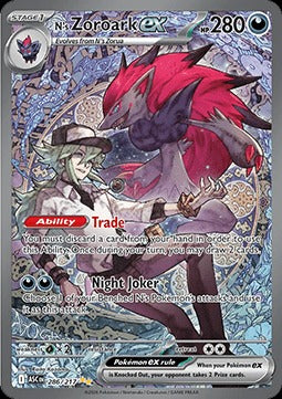 N's Zoroark ex  (ASC 286) Ascended Heroes - Singles