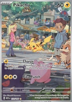 Pikachu  (MEW 173) 151 - Singles