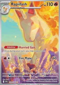 Rapidash  (DRI 189) Destined Rivals - Singles
