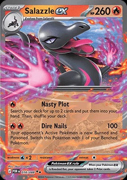Salazzle ex  (POR 016) Perfect Order - Singles