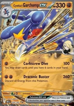 Cynthia's Garchomp ex  (DRI 104) Destined Rivals - Singles