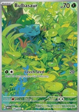 Bulbasaur  (MEW 166) 151 - Singles