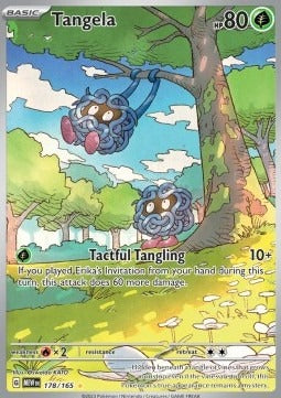 Tangela  (MEW 178) 151 - Singles
