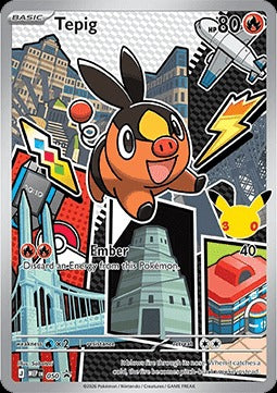 Tepig  (MEP 050) MEP Black Star Promos - Singles