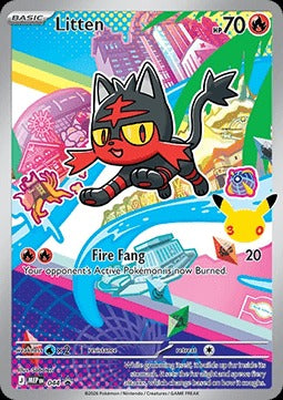 Litten  (MEP 044) MEP Black Star Promos - Singles