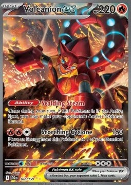 Volcanion ex  (JTG 182) Journey Together - Singles