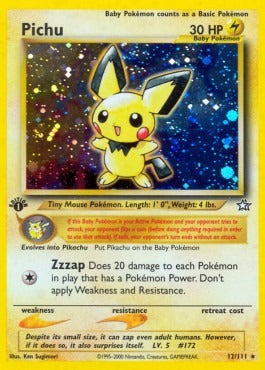 Pichu  (NG 12) Neo Genesis - Singles