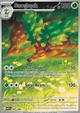 Sawsbuck  (WHT 092) White Flare - Singles