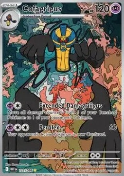 Cofagrigus  (WHT 123) White Flare - Singles