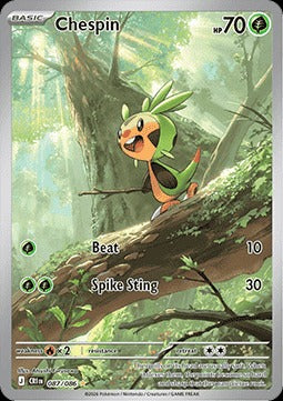 Chespin  (CRI 087) Chaos Rising - Singles