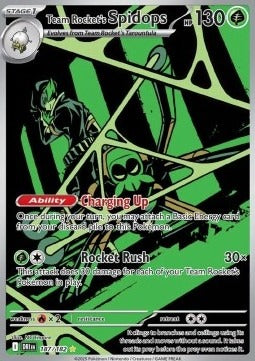 Team Rocket's Spidops  (DRI 187) Destined Rivals - Singles