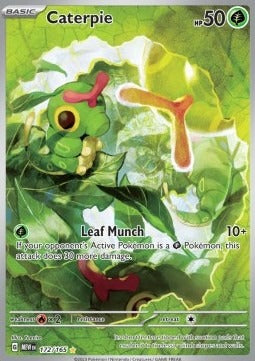 Caterpie  (MEW 172) 151 - Singles