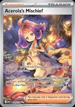 Acerola's Mischief (MEG 183) Mega Evolution - Singles