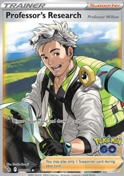 Professor's Research - Professor Willow (PGO 078) Pokémon GO - Singles